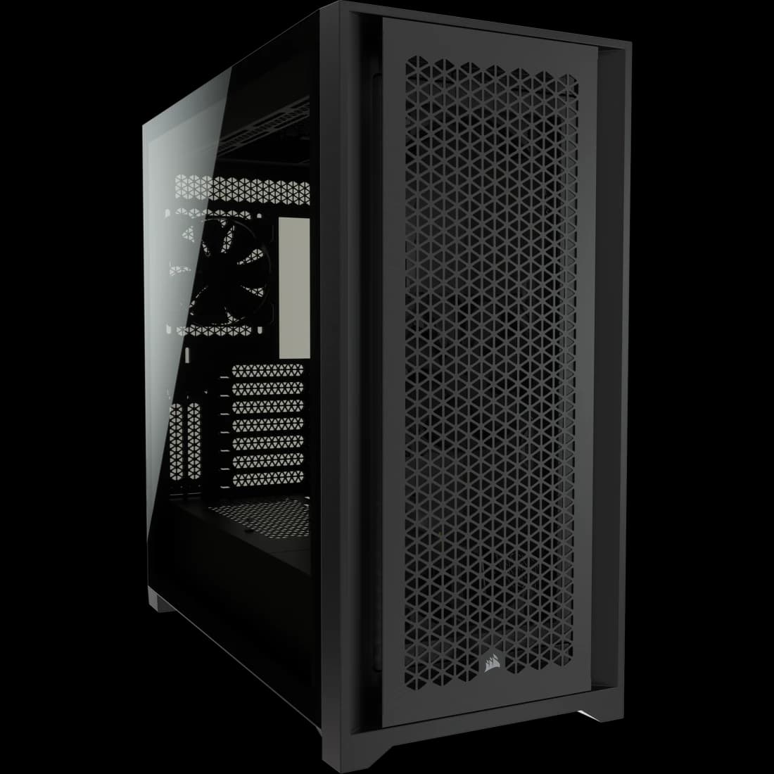 5000D AIRFLOW Tempered Glass Mid-Tower ATX PC Case — Black